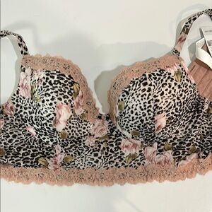 Intimissimi Irina Shayk Collection Floral Lace Bra  38B New